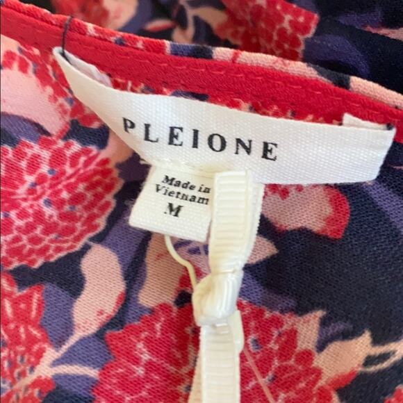 Anthropologie Pleione Open Floral kimono Duster - Picture 5 of 6